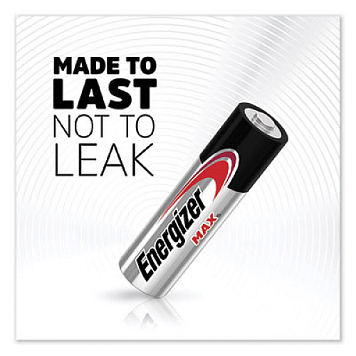 Energizer MAX Alkaline AA Batteries, 1.5 V, 16/Pack (E91LP16)