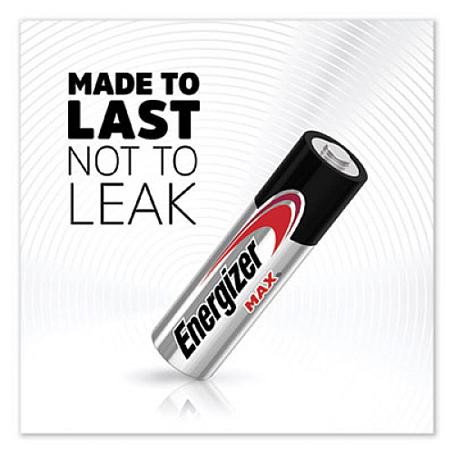 Energizer MAX Alkaline AA Batteries, 1.5 V, 4/Pack (E91BP4)