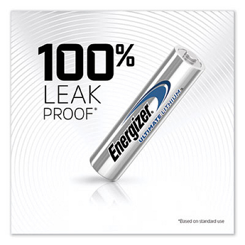 Energizer Ultimate Lithium AAA Batteries, 1.5 V, 12/Pack (L92SBP12)