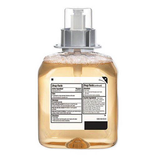 GOJO Luxury Foam Antibacterial Handwash, Refill for FMX-12 Dispenser, Fresh Fruit Scent, 1,250 mL (516204EA)