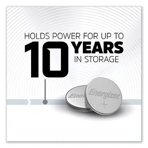 Energizer 2025 Lithium Coin Battery, 3 V, 2/Pack (2025BP2)