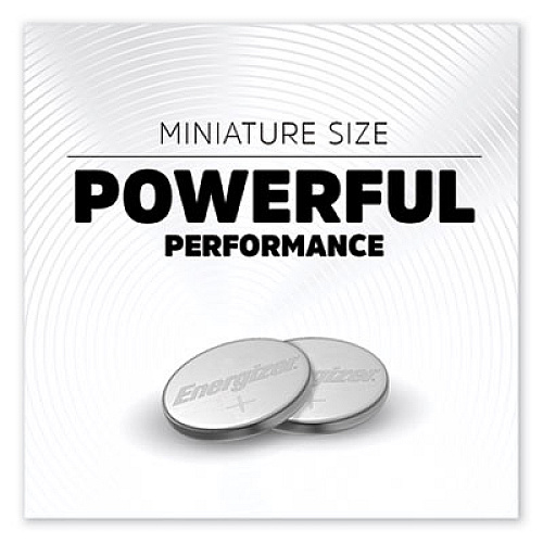Energizer 2025 Lithium Coin Battery, 3 V, 2/Pack (2025BP2)
