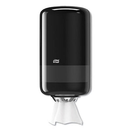 Tork Elevation Mini Centerfeed Hand Towel Dispenser, 6.86 x 6.51 x 13.05, Black (558028A)