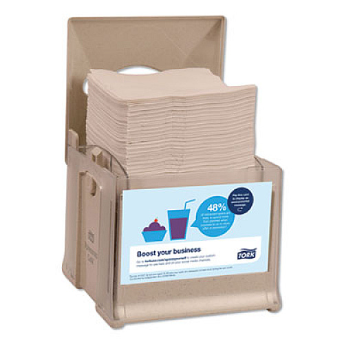 Tork XPRESSNAP CAFE NAPKIN DISPENSER, 5.88 X 5.88 X 6.2, GRANITE, 4/CARTON (31XRT)