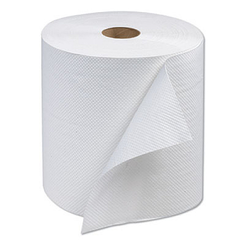 Tork Advanced Hardwound Roll Towel, One-Ply, 7.88" x 600 ft, White, 12 Rolls/Carton (RB600)