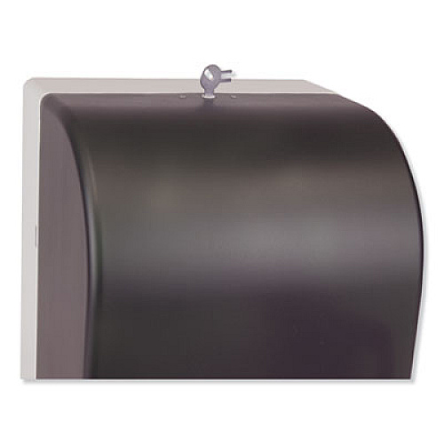 Tork Hand Towel Roll Dispenser Push Bar, 10.5 x 8.75 x 15.75, Smoke/Gray (87T)