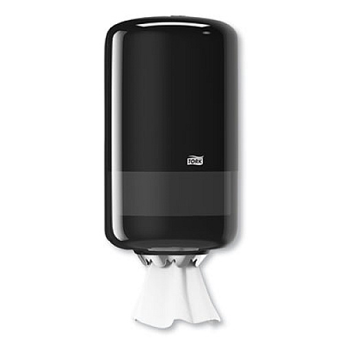 Tork Elevation Mini Centerfeed Hand Towel Dispenser, 6.86 x 6.51 x 13.05, Black (558028A)