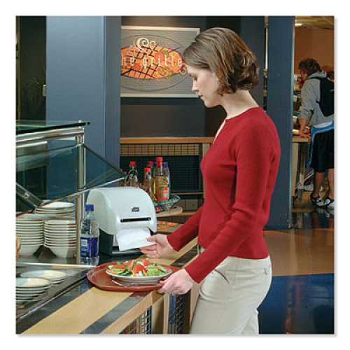 Tork RollNap Roll Napkin Dispenser, 8.25 x 11 x 10, Granite (21GR)
