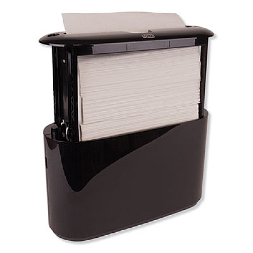 Tork Xpress Countertop Towel Dispenser, 12.68 x 4.56 x 7.92, Black (302028)