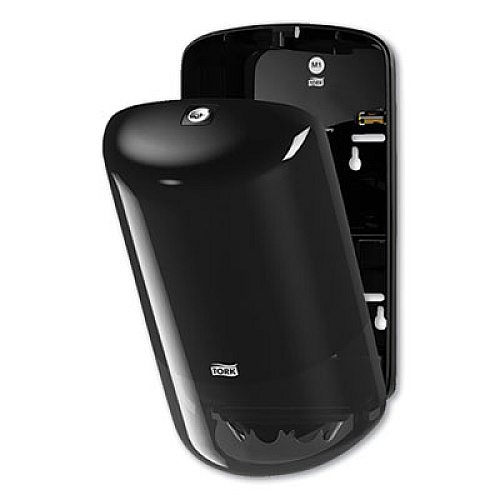 Tork Elevation Mini Centerfeed Hand Towel Dispenser, 6.86 x 6.51 x 13.05, Black (558028A)