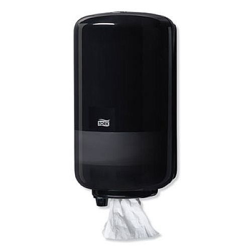 Tork Elevation Mini Centerfeed Hand Towel Dispenser, 6.86 x 6.51 x 13.05, Black (558028A)