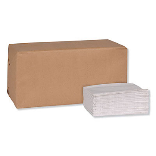 Tork Universal Masterfold Dispenser Napkins, 1-Ply, 13 x 12, White, 6,000/Carton (D780)