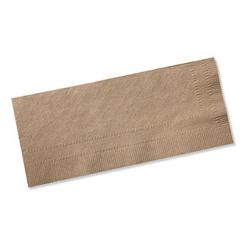 Tork Universal Dinner Napkins, 1-Ply, 15 x 17, Natural Brown, 250/Pack, 12 Pack/Carton (N5186)