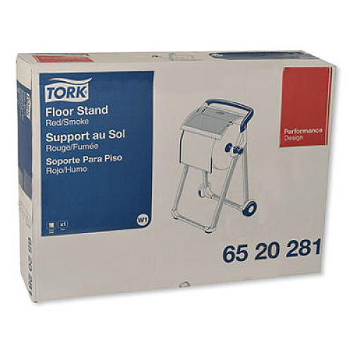 Tork PERFORMANCE FLOOR STAND, 25.43 X 20.87 X 39.61, RED/SMOKE (6520281)