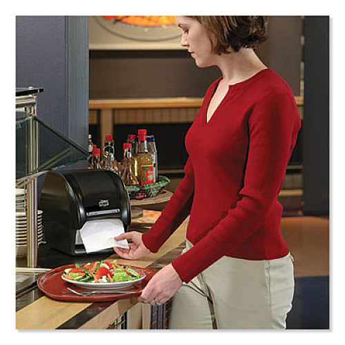 Tork Rollnap Dispenser Napkins, 1-Ply, 17" x 7.13", Roll, White, 6000/Carton (DR7050A)