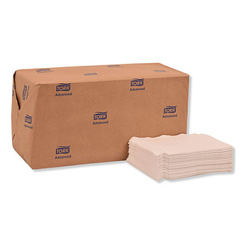 Tork Advanced Masterfold Dispenser Napkins, 1-Ply, 12 x 17, White, 6,000/Carton (D802A)