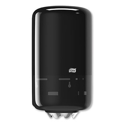 Tork Elevation Mini Centerfeed Hand Towel Dispenser, 6.86 x 6.51 x 13.05, Black (558028A)