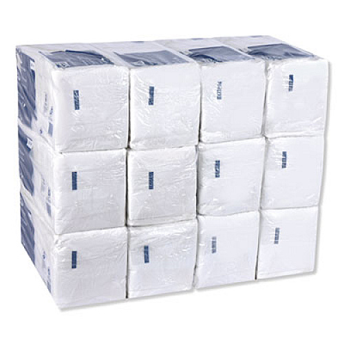 Tork Universal Luncheon Napkins, 1-Ply, 13" x 11.5", 1/4 Fold, Poly-Pack, White 6000/Carton (L3141)