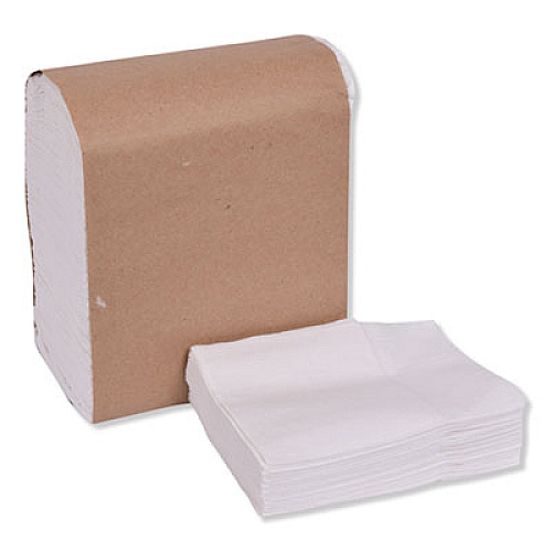 Tork Universal Lowfold Dispenser Napkins, 1-Ply, 7" x 12", White, 334/Pack, 24 Packs/Carton (D3061B)