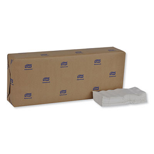 Tork Advanced Dinner Napkins, 2-Ply, 15 x 16.25, 1/8 Fold, White, 375/Packs, 8 Packs/Carton (NP310A)