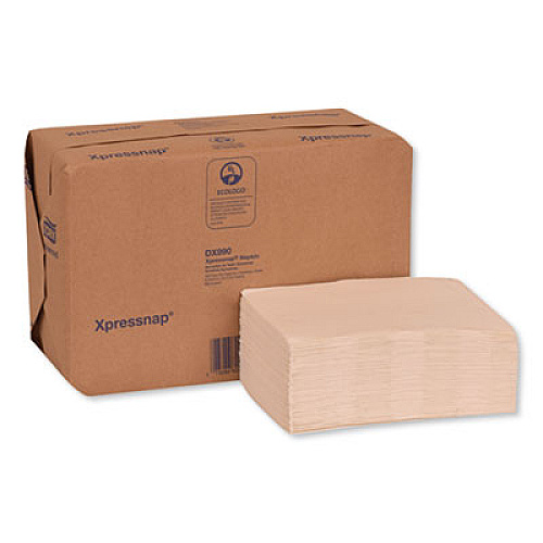 Tork Xpressnap Interfold Dispenser Napkins, 2-Ply, 6.5" x 8.5", White, 6000/Carton (DX990)