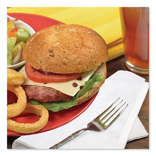Tork Advanced Dinner Napkins, 2-Ply, 15 x 16.25, White, 375/Pack, 8 Packs/Carton (NP5240C)