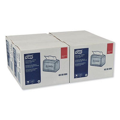 Tork Xpressnap Tabletop Napkin Dispenser, 7.9 x 5.9 x 6.1, Black (6232000)