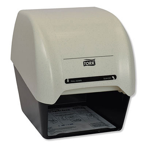 Tork RollNap Roll Napkin Dispenser, 8.25 x 11 x 10, Granite (21GR)