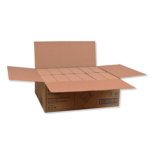 Tork Universal Dinner Napkins, 1-Ply, 15 x 17, Natural Brown, 250/Pack, 12 Pack/Carton (N5186)