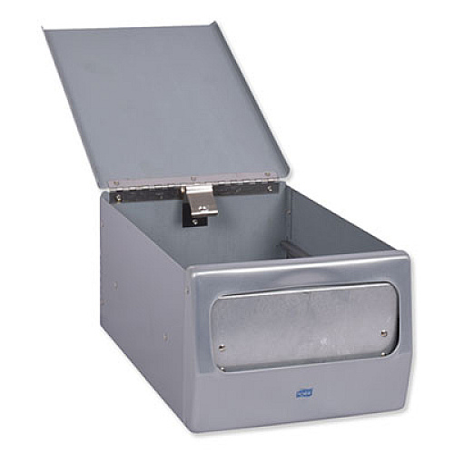 Tork Masterfold Napkin Dispenser, 7.62 x 11.75 x 5.63, Brushed Steel (17CBS)