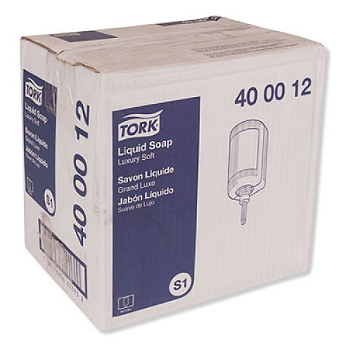 Tork Premium Luxury Soap, Soft Rose, 1 L, 6/Carton (400012)