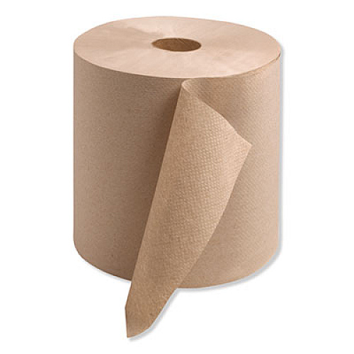 Tork Hardwound Roll Towel, 1-Ply, 7.88" x 1,000 ft, Natural, 6 Rolls/Carton (RK1000)