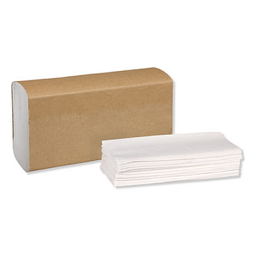 Tork Universal Multifold Hand Towel, 1-Ply, 9.13 x 9.5, White, 250/Pack,16 Packs/Carton (MB540A)