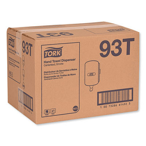 Tork Centerfeed Hand Towel Dispenser, 10.13 x 10 x 12.75, Smoke (93T)