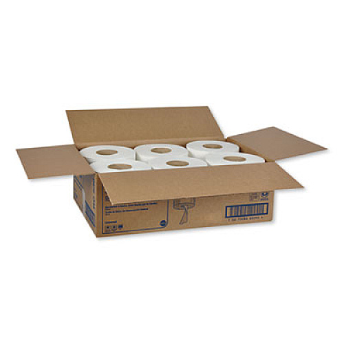 Tork Centerfeed Hand Towel, 2-Ply, 7.6 x 11.75, White, 530/Roll, 6 Roll/Carton (RC530)