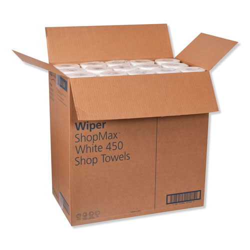 Tork ADVANCED SHOPMAX WIPER 450, 11 X 9.4, WHITE, 60/ROLL, 30 ROLLS/CARTON (450160)