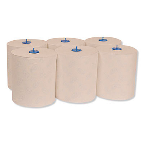 Tork Premium Soft Matic Hand Towel Roll, 8.27" x 575 ft, White, 6 Rolls/Carton (290019)
