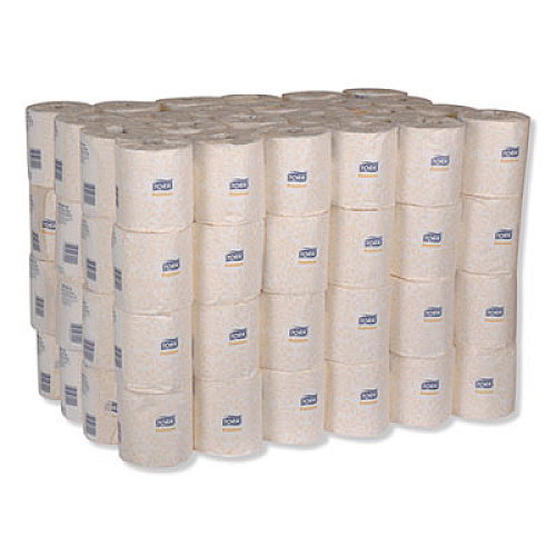 Tork PREMIUM BATH TISSUE, SEPTIC SAFE, 2-PLY, WHITE, 400 SHEETS/ROLL, 96 ROLLS/CARTON (TM6510)