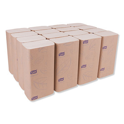 Tork Multifold Paper Towels, 2-Ply, 9.13 x 9.5, White, 189/Pack, 16 Packs/Carton (101293)