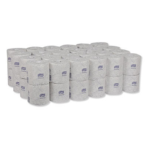 Tork UNIVERSAL BATH TISSUE, SEPTIC SAFE, 2-PLY, WHITE, 420 SHEETS/ROLL, 48 ROLLS/CARTON (TM1602)