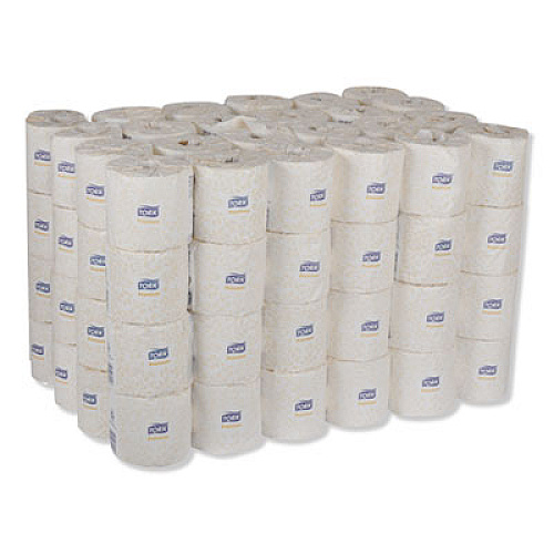 Tork PREMIUM BATH TISSUE, SEPTIC SAFE, 2-PLY, WHITE, 460 SHEETS/ROLL, 96 ROLLS/CARTON (TM6511S)