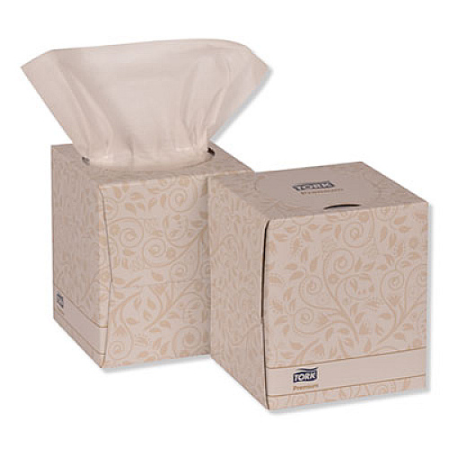 Tork Premium Facial Tissue, 2-Ply, White, 94 Sheets/Box, 36 Boxes/Carton (TF6910A)