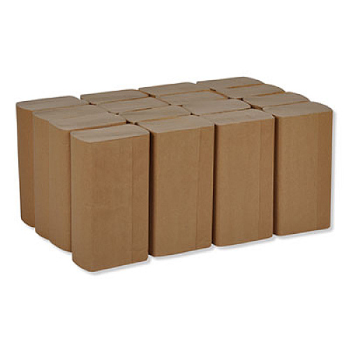 Tork Multifold Hand Towel, 1-Ply, 9.13 x 9.5, Natural, 250/Pack, 16 Packs/Carton (MK520A)
