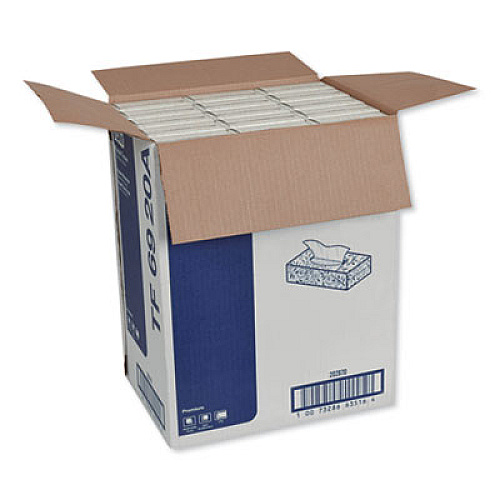 Tork Premium Facial Tissue, 2-Ply, White, 100 Sheets/Box, 30 Boxes/Carton (TF6920A)
