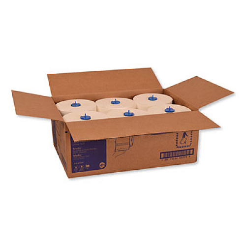 Tork Advanced Matic Hand Towel Rolll, 8.27" x 900 ft, White, 6 Rolls/Carton (290025)