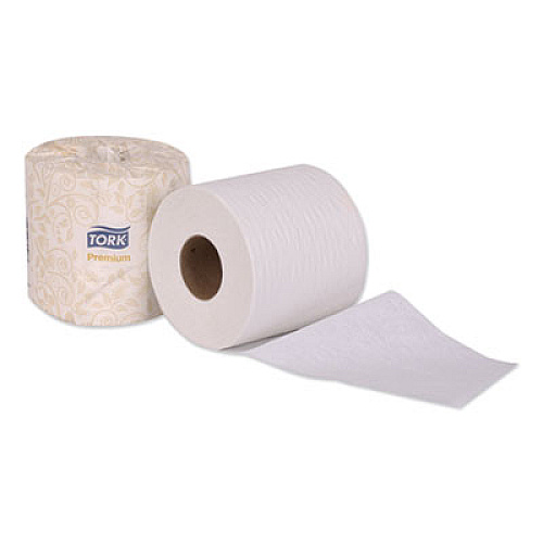 Tork PREMIUM BATH TISSUE, SEPTIC SAFE, 2-PLY, WHITE, 460 SHEETS/ROLL, 96 ROLLS/CARTON (TM6511S)