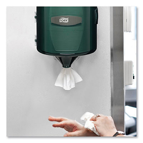 Tork Centerfeed Hand Towel, 2-Ply, 7.6 x 11.75, White, 530/Roll, 6 Roll/Carton (RC530)