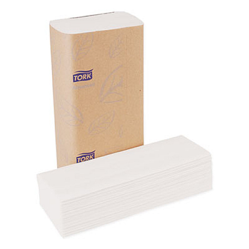 Tork Multifold Paper Towels, 2-Ply, 9.13 x 9.5, White, 189/Pack, 16 Packs/Carton (101293)