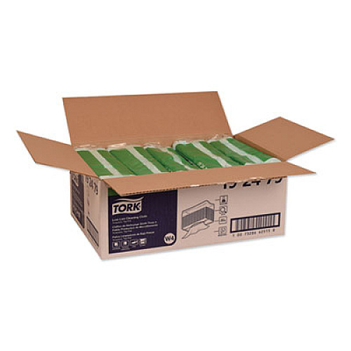 Tork LOW-LINT CLEANING CLOTH, 13.5 X 16.4, TURQUOISE, 100/BAG, 5 BAGS/CARTON (192479)