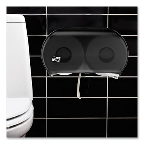 Tork Universal Jumbo Bath Tissue, Septic Safe, 1-Ply, White, 3.48" x 2,000 ft, 12 Roll/Carton (TJ0912A)